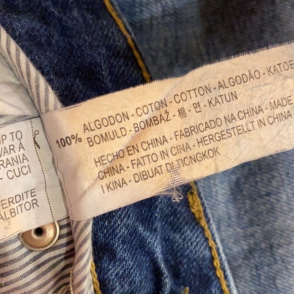 Zara Vintage Collection High Rise Button Fly Shorts - Picture 5 of 5